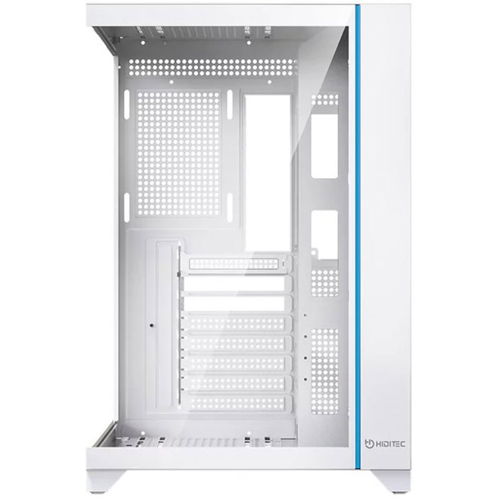 Hiditec Caja Gaming Semitorre H3 Pro Blanca ATX, Cristal Templado, USB-C, 360mm, 400mm GPU